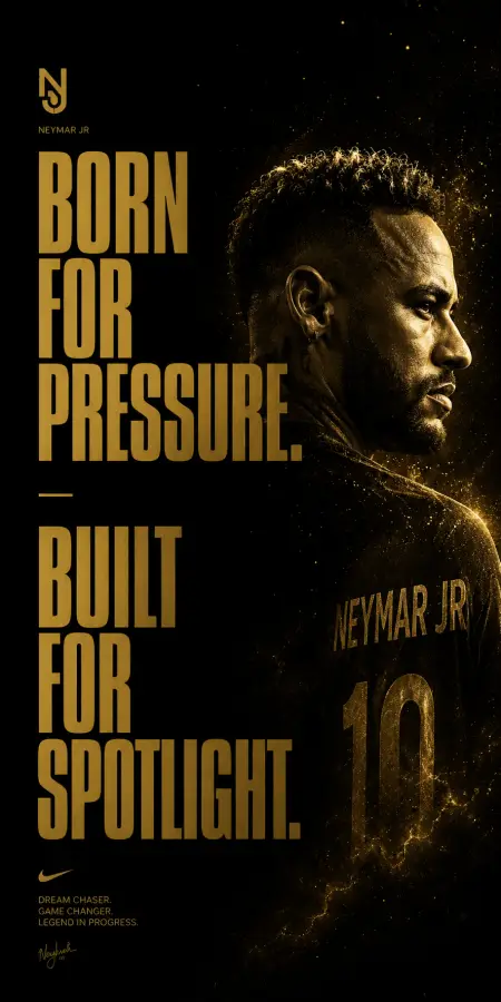 “Neymar Jr Football Legend" 4K wallpaper for desktop and mobile - Pixbee