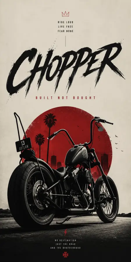 “Not made for comfort. Made for freedom. 🏍️🔥” 4K wallpaper for desktop and mobile - Pixbee