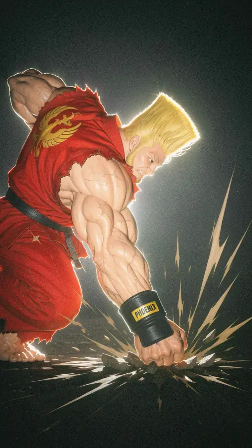 Paul Phoenix's Powerful Fist Smash 4K wallpaper for desktop and mobile - Pixbee