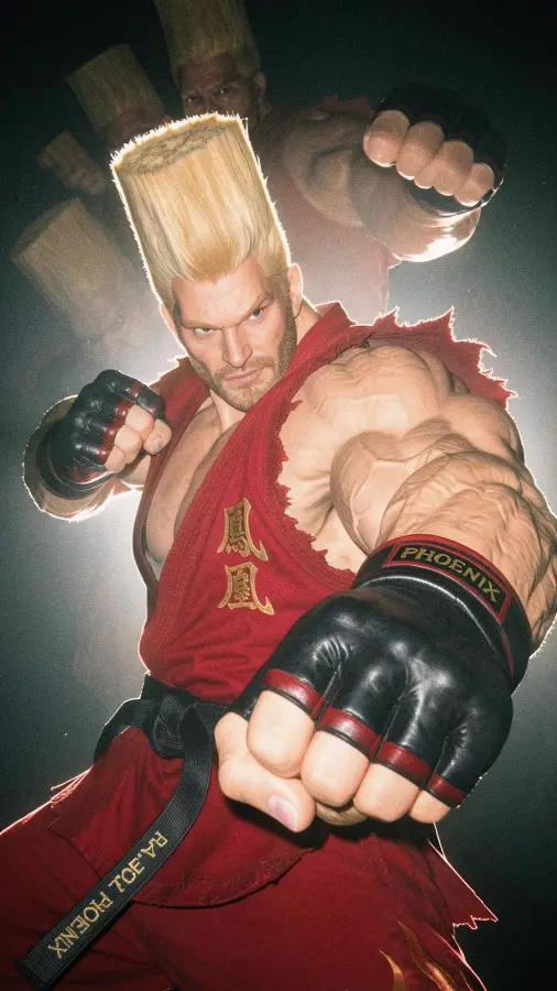 Paul Phoenix's Ultimate Death Fist 4K wallpaper for desktop and mobile - Pixbee