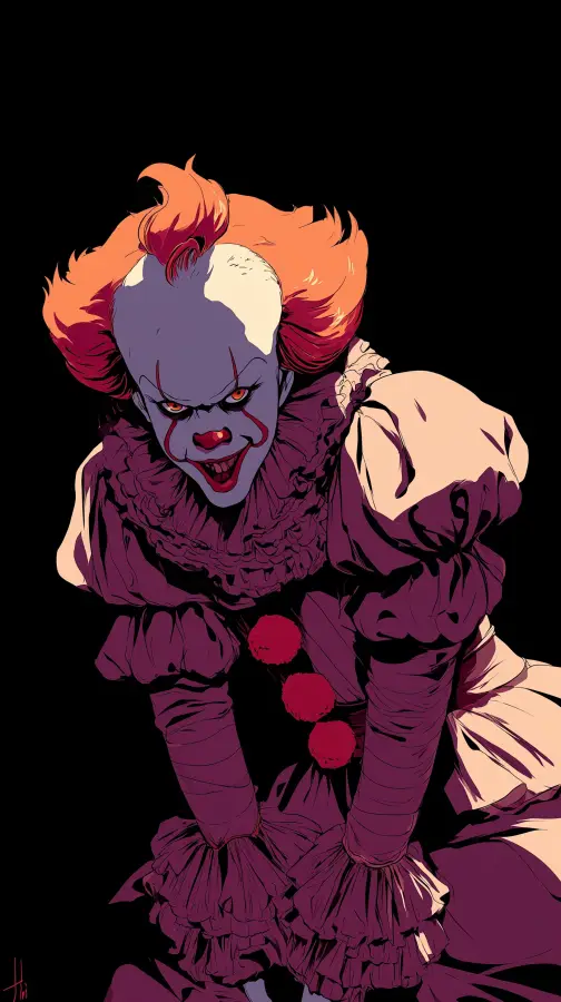 Pennywise 4K wallpaper for desktop and mobile - Pixbee
