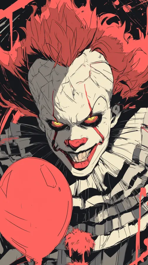 Pennywise 4K wallpaper for desktop and mobile - Pixbee