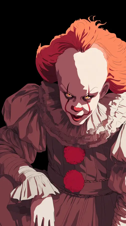 Pennywise clown 4K wallpaper for desktop and mobile - Pixbee