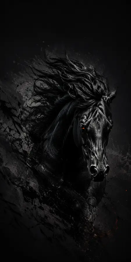 Phantom Rider In Darkness 4K wallpaper for desktop and mobile - Pixbee