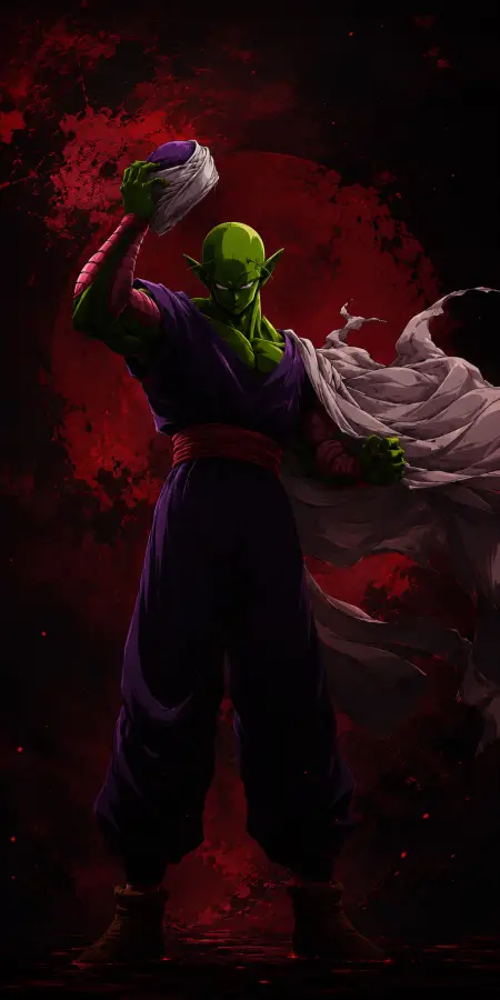 Piccolo: “Silence before the Special Beam Cannon.” 4K wallpaper for desktop and mobile - Pixbee