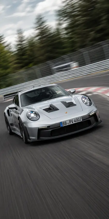 Porsche 911 Gt3 Rs Racetrack Motion — cars phone wallpaper