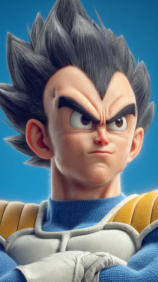 Prince of Saiyan Pride - Vegeta 4K wallpaper for desktop and mobile - Pixbee