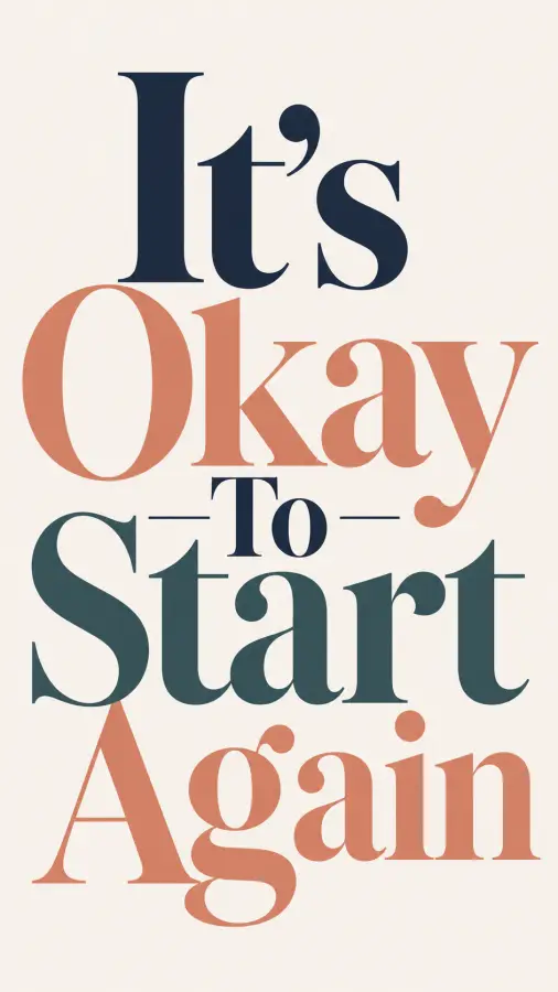 “Restart slow, still move forward.” ✨ 4K wallpaper for desktop and mobile - Pixbee