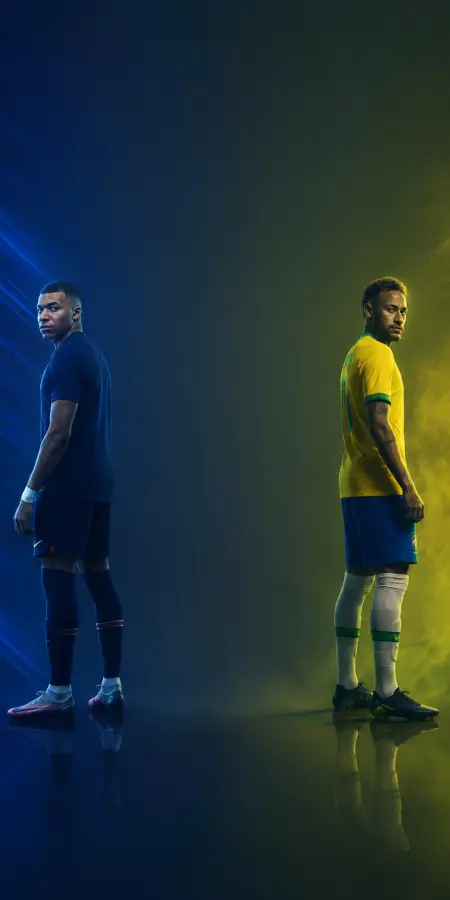 Rivals in Silence. Legends in Light. - Football 4K wallpaper for desktop and mobile - Pixbee