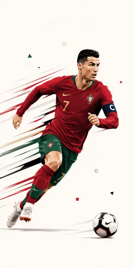 Ronaldo Football Soccer Speed 4K wallpaper for desktop and mobile - Pixbee