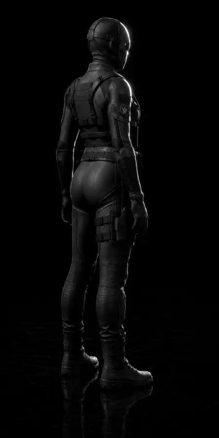 Roze Call Of Duty Tactical Suit — ue5 phone wallpaper