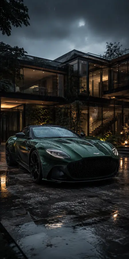 “Silence of the rain, roar of the beast. 🌧️🖤” 4K wallpaper for desktop and mobile - Pixbee