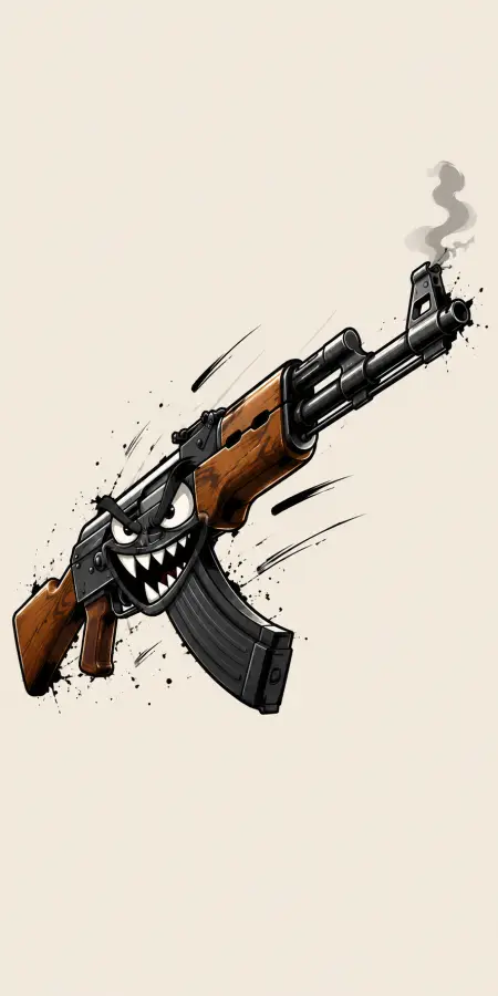 Smiling Chaos Never Misses 4K wallpaper for desktop and mobile - Pixbee