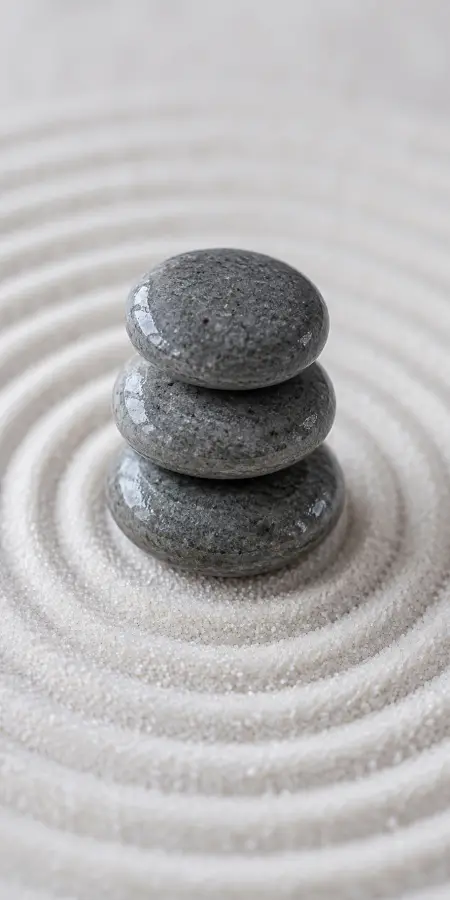 Stillness In Perfect Balance 4K wallpaper for desktop and mobile - Pixbee