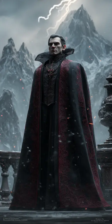 Stormborn Vampire King 4K wallpaper for desktop and mobile - Pixbee