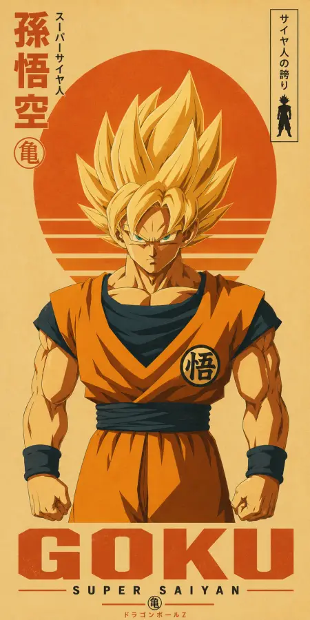 “Super Saiyan Goku — The Legendary Saiyan Awakens.” 4K wallpaper for desktop and mobile - Pixbee