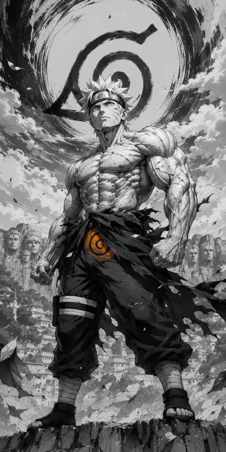 The Sage of the Hidden Leaf 🍥⚡🔥 4K wallpaper for desktop and mobile - Pixbee