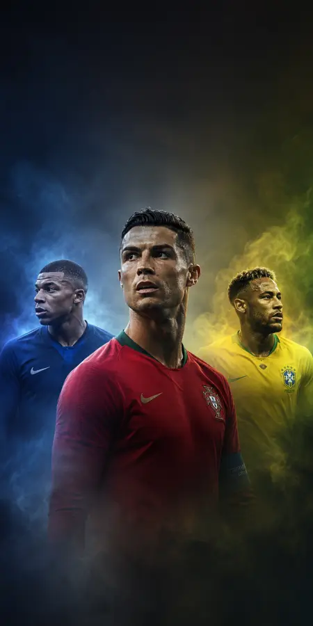Three Icons. Three Eras. One Legacy - Football 4K wallpaper for desktop and mobile - Pixbee