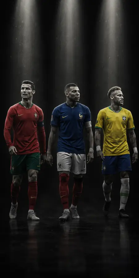 Three Kings. Three Nations. One Stage. - Football 4K wallpaper for desktop and mobile - Pixbee