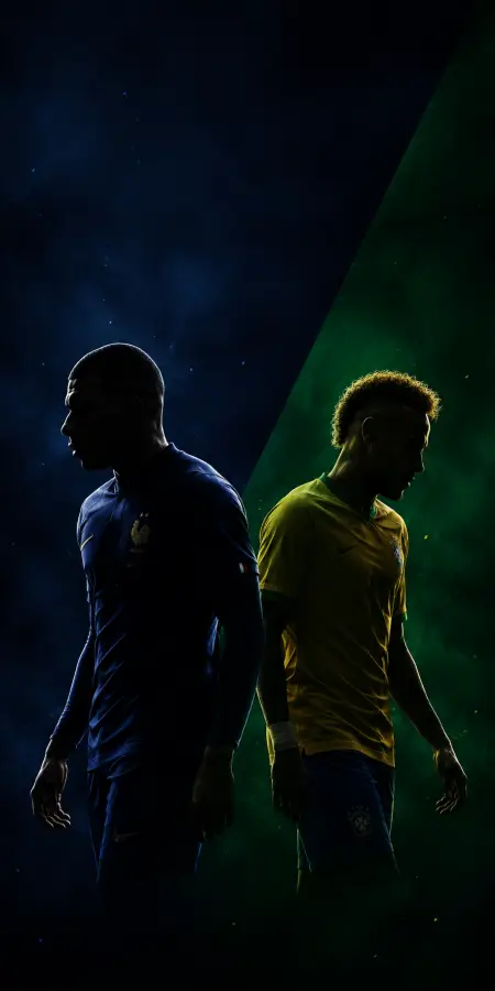 Two Shadows. One Unfinished Rivalry - Football 4K wallpaper for desktop and mobile - Pixbee