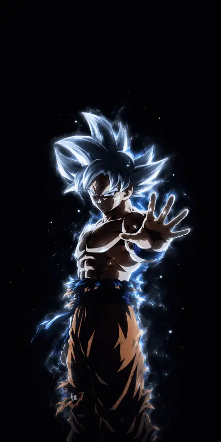 Ultra Instinct Goku — Power Beyond Limits 4K wallpaper for desktop and mobile - Pixbee