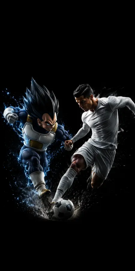 “Ultra Instinct? No. Ronaldo Instinct.” - Football - Dragon ball 4K wallpaper for desktop and mobile - Pixbee