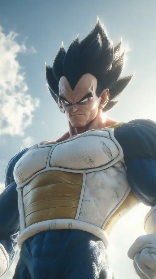 Vegeta 4K wallpaper for desktop and mobile - Pixbee