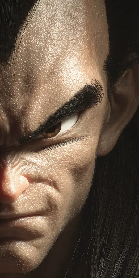 Vegeta Wallpaper Close-up 4K wallpaper for desktop and mobile - Pixbee