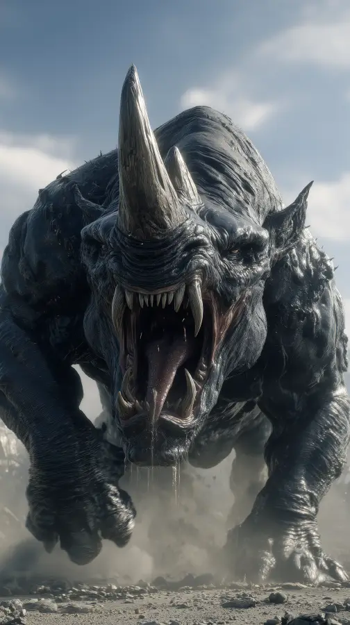 Venom Rhino 4K wallpaper for desktop and mobile - Pixbee