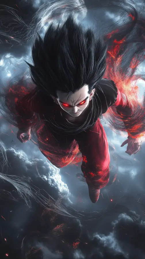 Voidstorm Sky Reaper - Gohan - Dragon ball 4K wallpaper for desktop and mobile - Pixbee