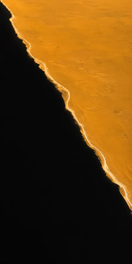 Where Desert Meets Endless Void 4K wallpaper for desktop and mobile - Pixbee