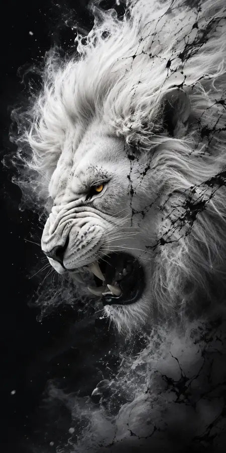 White Fury Unleashed Within 4K wallpaper for desktop and mobile - Pixbee