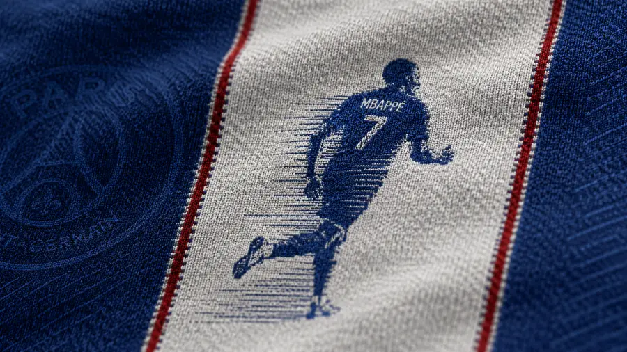 Woven Fabric Knit Pattern Soccer Graphic 4K wallpaper for desktop and mobile - Pixbee