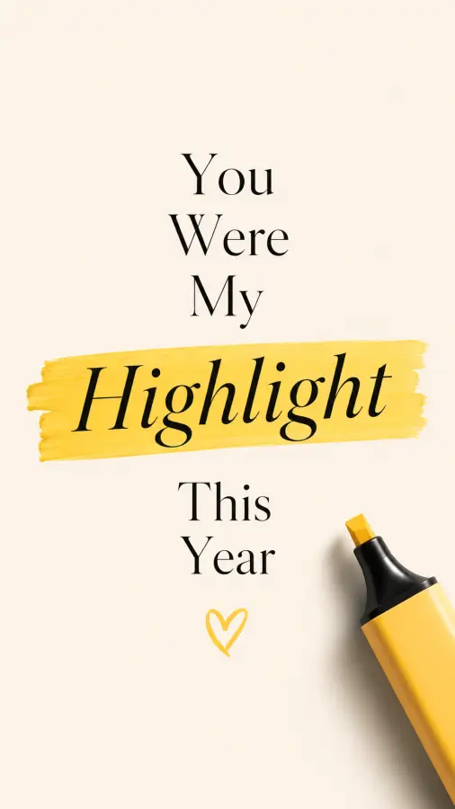 “You made this year unforgettable for me.” 4K wallpaper for desktop and mobile - Pixbee