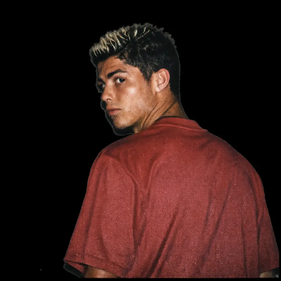 Young Cristiano Ronaldo Red Shirt Cutout — football desktop wallpaper
