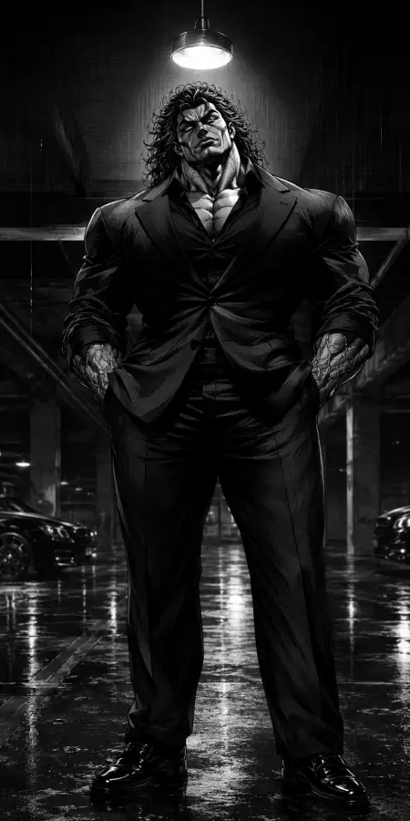 Yujiro Hanma — Built Like A Threat, Move Like A King. 4K wallpaper for desktop and mobile - Pixbee